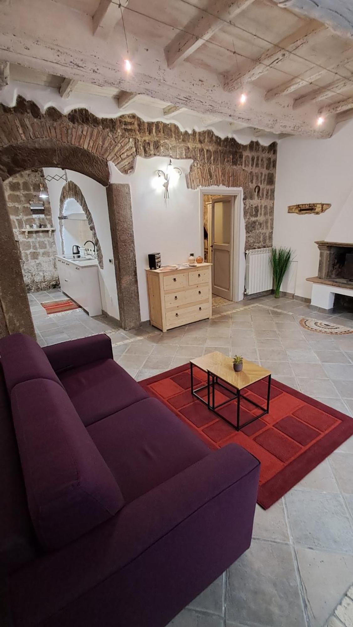 Ferienwohnung Pettinara 21 Viterbo Exterior foto